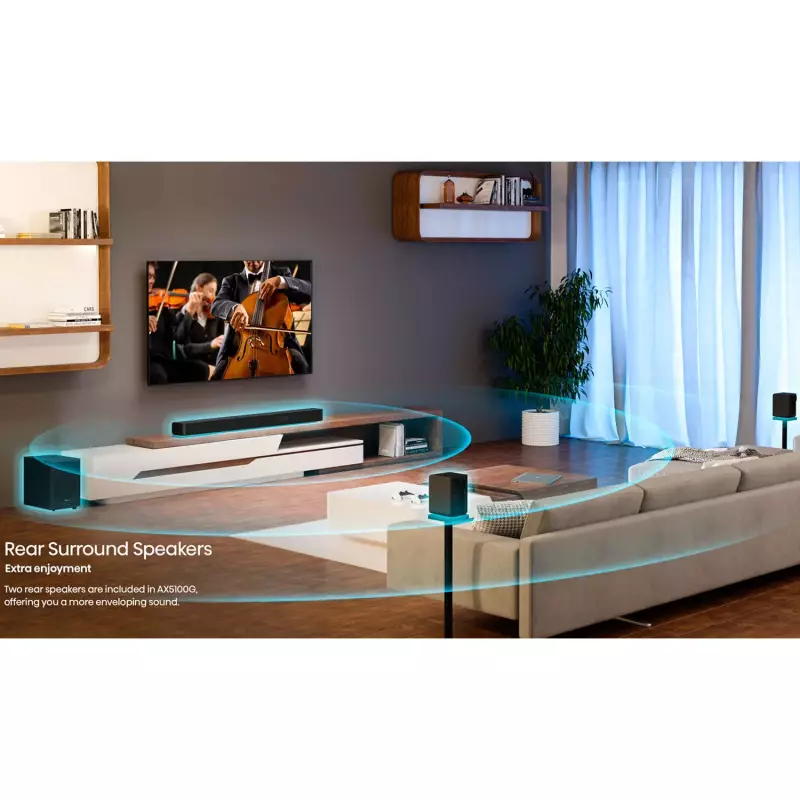 Hisense Soundbar with Subwoofer 280W 3.1CH (AX3100G)