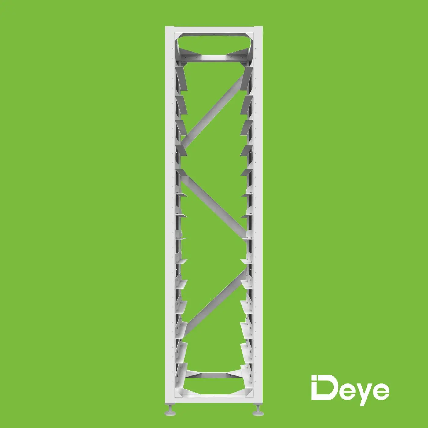 Deye HV Battery BOS-A Standard Rack 14 Layers Deye HV Battery BOS-A Standard Rack 14 Layers