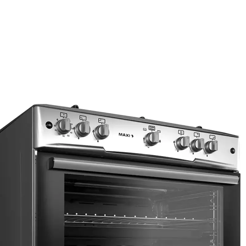 Maxi Gas Cooker 60x90 CM (5) Burners Inox