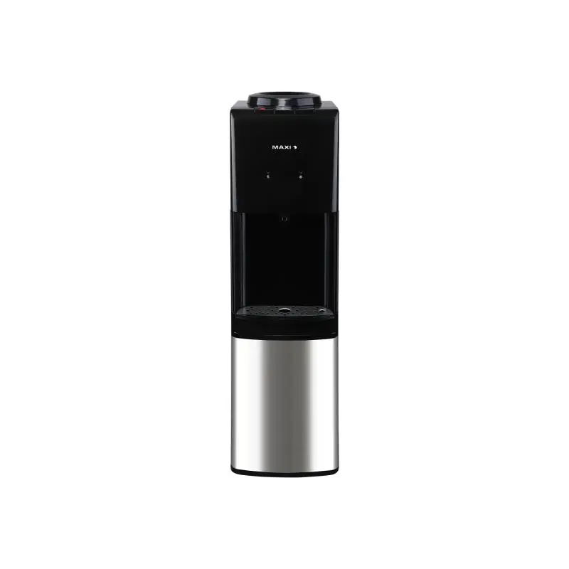 Maxi Water Dispenser (YL1242S) 3-Faucets Silver & Black