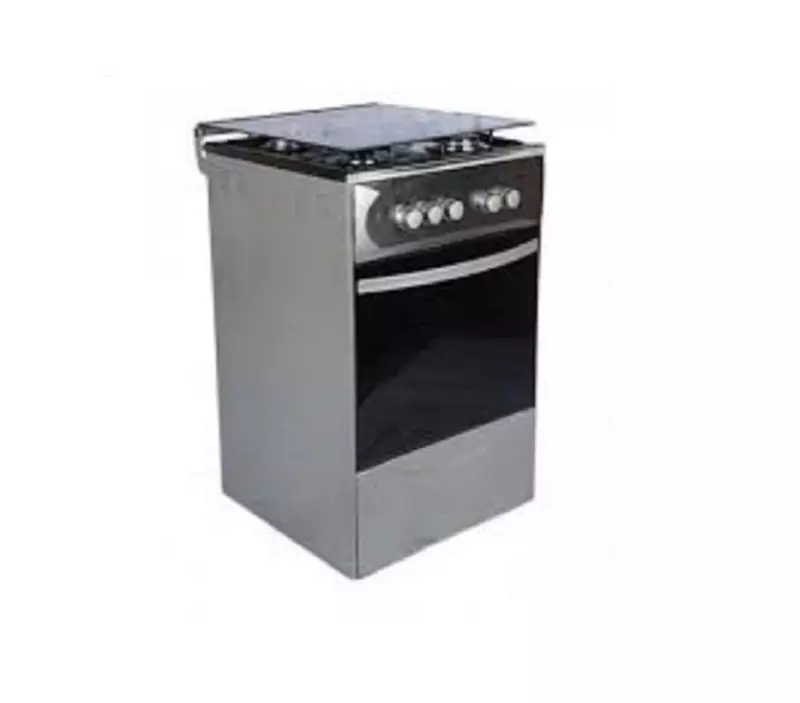 Maxi Gas Cooker 50x50 CM (3+1) Burners Inox Maxi Gas Cooker 50x50 CM (3+1) Burners Inox