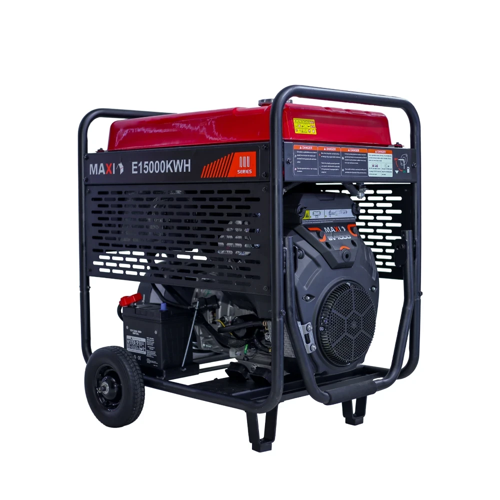 Maxi Generator 3-PHASE 18.75kVa | 15kW | with Key & Wheels (E15000KWH) Maxi Generator 3-PHASE 18.75kVa | 15kW | with Key & Wheels (E15000KWH)