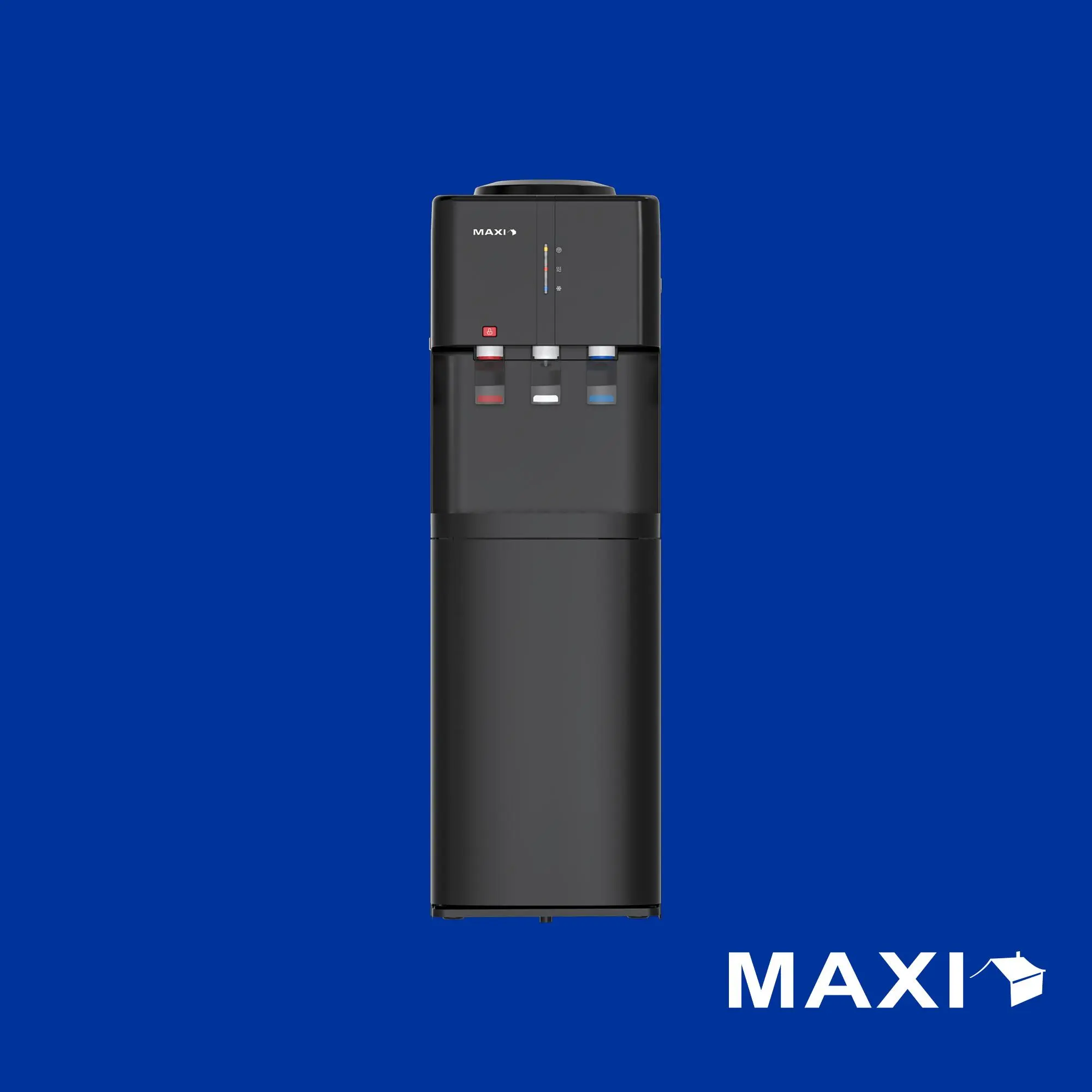Maxi Water Dispenser (2382S-B) 3-Faucets Black