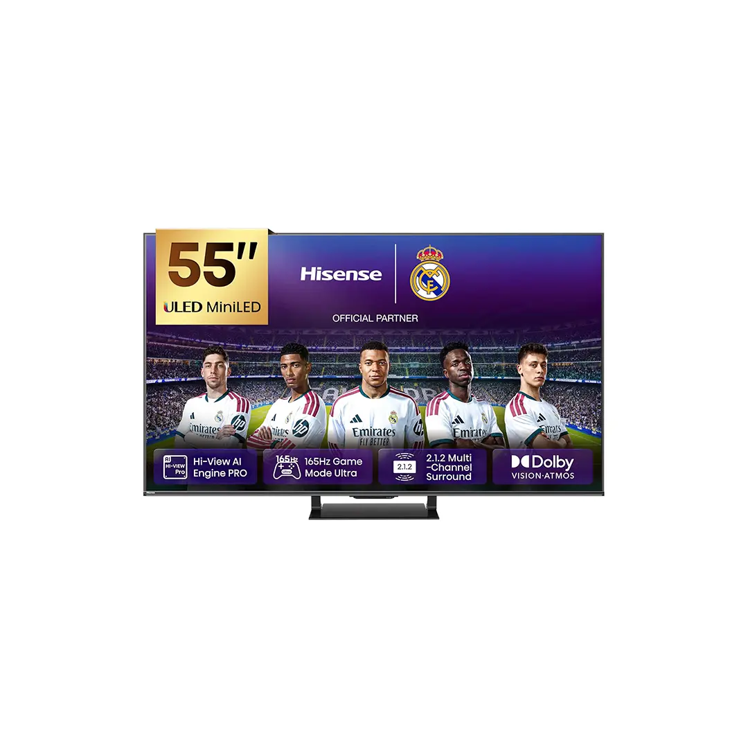 Hisense TV ULED 55 Inch U7QS 4K Smart TV Mini-LED 144Hz Hi-QLED Gaming TV Hisense TV ULED 55 Inch U7QS 4K Smart TV Mini-LED 144Hz Hi-QLED Gaming TV