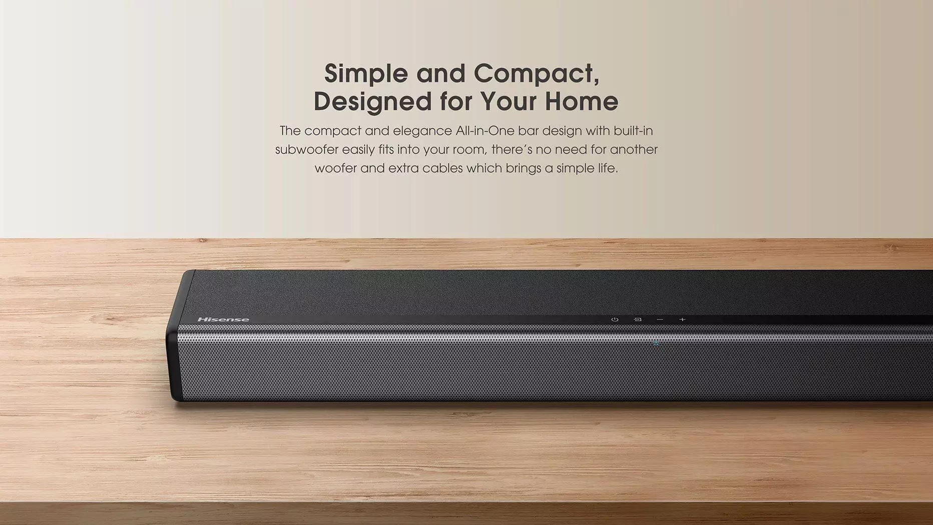 Hisense Soundbar 80W 2.1CH (HS214) Hisense Soundbar 80W 2.1CH (HS214)