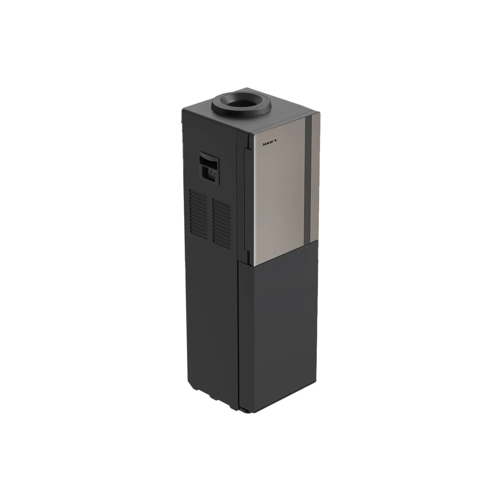 Maxi Water Dispenser (2566S-B) 3-Faucets Black & Grey Maxi Water Dispenser (2566S-B) 3-Faucets Black & Grey