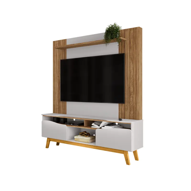 Maxi Atalaia TV Stand 180CM (Cinnamo / Off White)