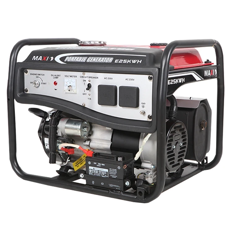 Maxi Generator 3.1kVa | 2.5kW | with Key & Wheels (E25KWH) Maxi Generator 3.1kVa | 2.5kW | with Key & Wheels (E25KWH)