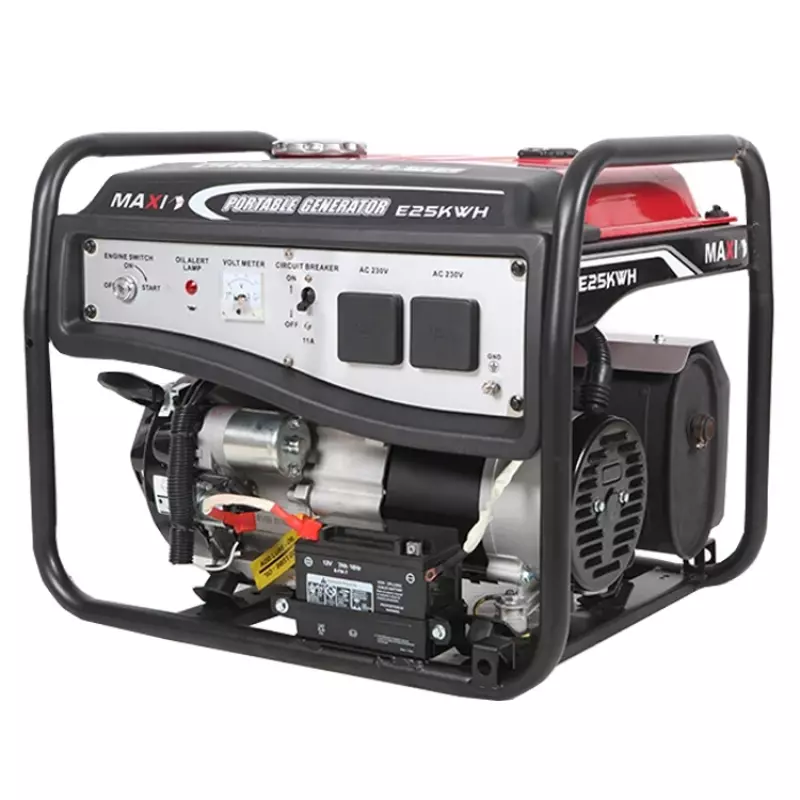 Maxi Generator 3.1kVa | 2.5kW | with Key & Wheels (E25KWH)