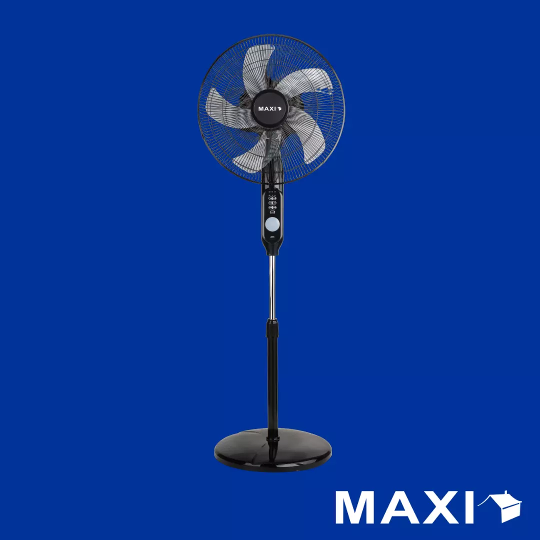 Maxi Standing Rechargeable Fan 18 inch Black (45AC-KYS) Maxi Standing Rechargeable Fan 18 inch Black (45AC-KYS)