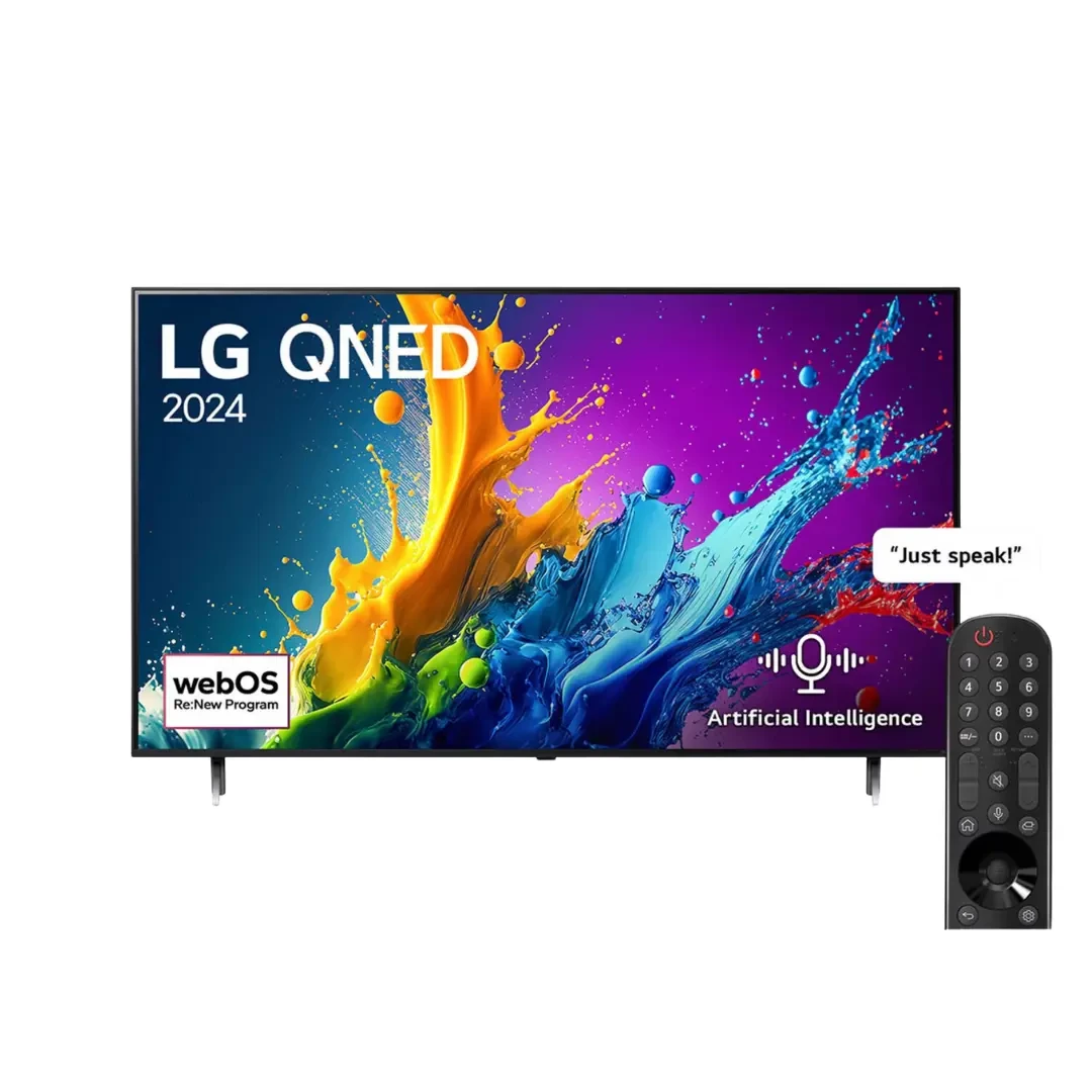 LG TV QNED 55 Inch QNED80T6B 4K Smart