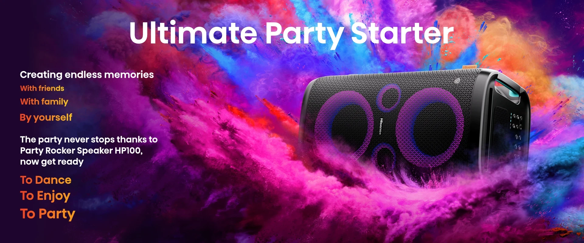 Hisense Party Rocker Speaker 300W (HP110)
