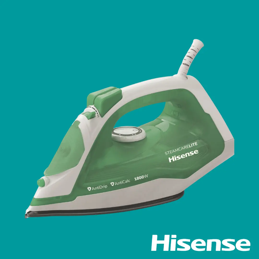 Hisense Steam Iron 1800W (HSIH1800GRT) Hisense Steam Iron 1800W (HSIH1800GRT)
