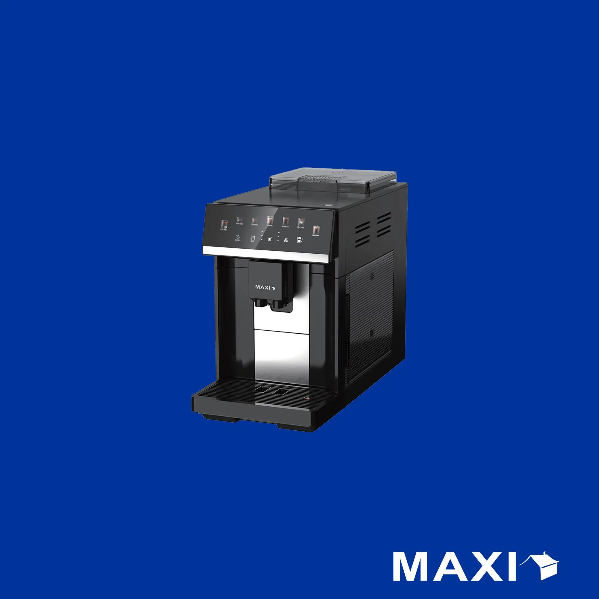 Maxi Coffee Machine Fully Automatic With Grinder (1002B2) Maxi Coffee Machine Fully Automatic With Grinder (1002B2)