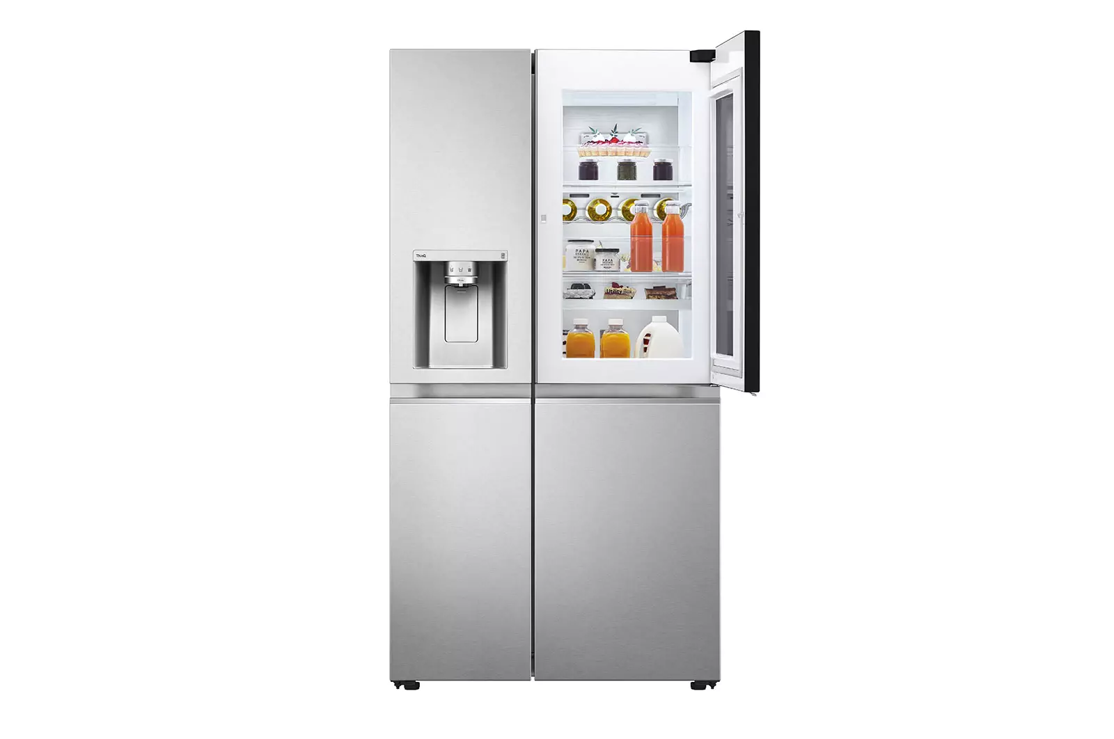 LG SxS Refrigerator 674L (GC-X257CSES) InstaView Door-in-Door LG SxS Refrigerator 674L (GC-X257CSES) InstaView Door-in-Door