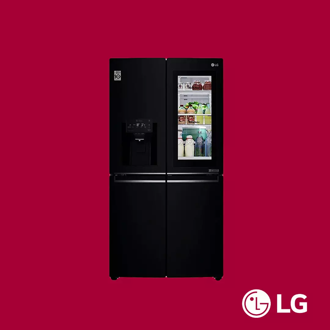 LG Cross Door Refrigerator 889L (GR-X31FMQHL) InstaView Door-in-Door
