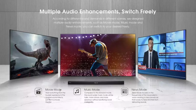 Hisense Soundbar with Subwoofer 200W 2.1CH (HS218)