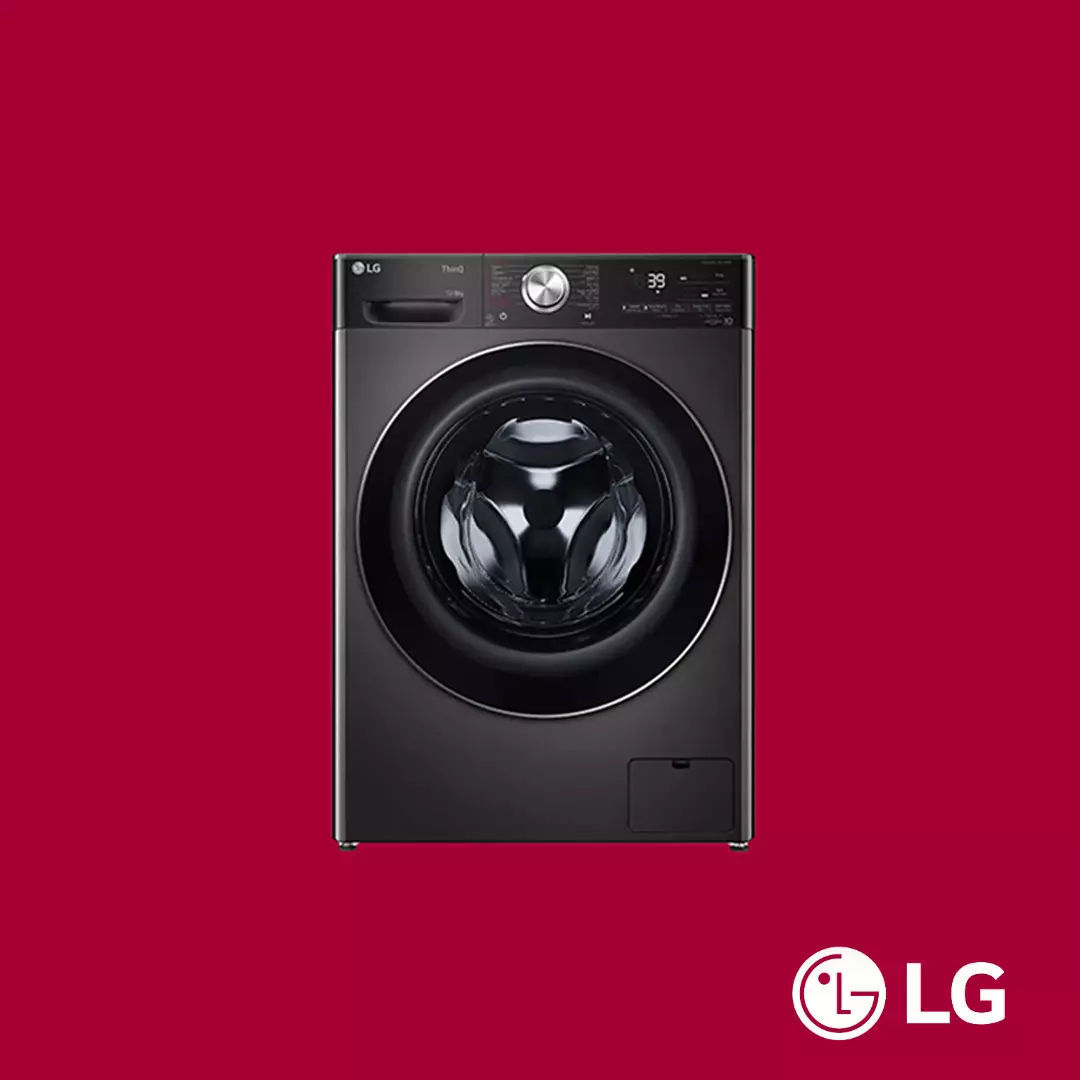 LG Front Load Wash & Dry 12/8KG (F4V9BCP2EE) Washing Machine