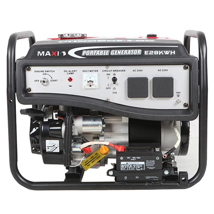 Maxi Generator 3.5kVa | 2.8kW | with Key & Wheels (E28KWH)