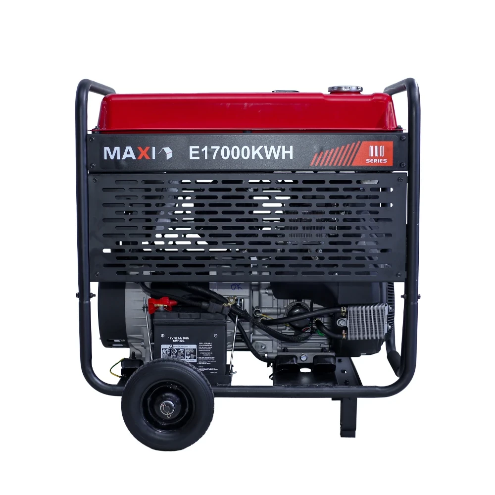 Maxi Generator 3-PHASE 21.25kVa | 17kW | with Key & Wheels (E17000KWH)