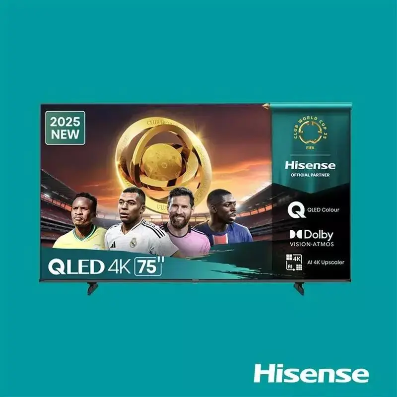 Hisense TV QLED 75 Inch Q6Q 4K Smart Hisense TV QLED 75 Inch Q6Q 4K Smart