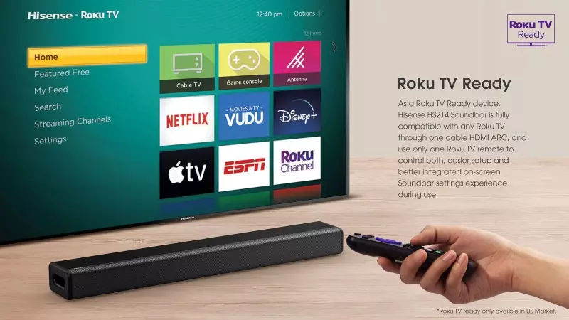 Hisense Soundbar 80W 2.1CH (HS214)