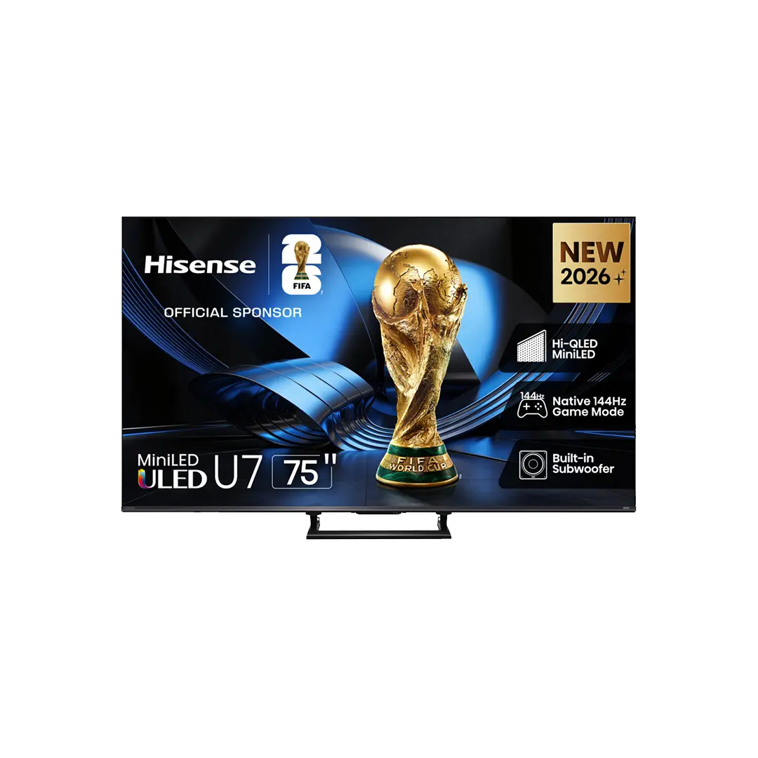 Hisense TV ULED 75 Inch U7S 4K Smart Mini-LED 144Hz TV VIDAA U9