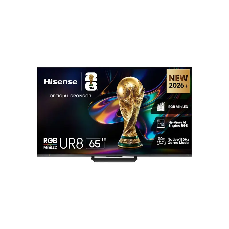Hisense TV ULED 65 Inch UR8S 4K Smart RGB Mini-LED TV