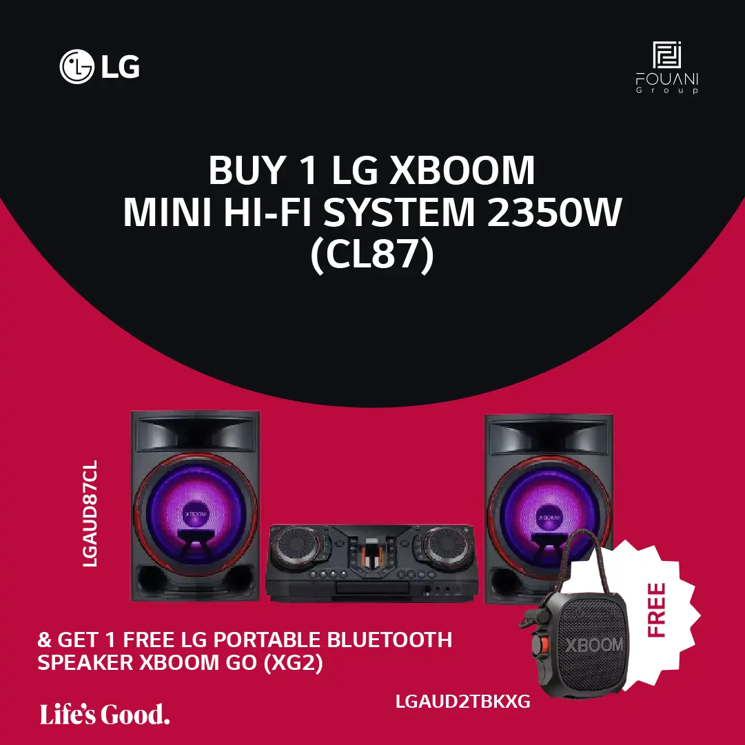 LG XBOOM Mini Hi-Fi System 2350W (CL87)