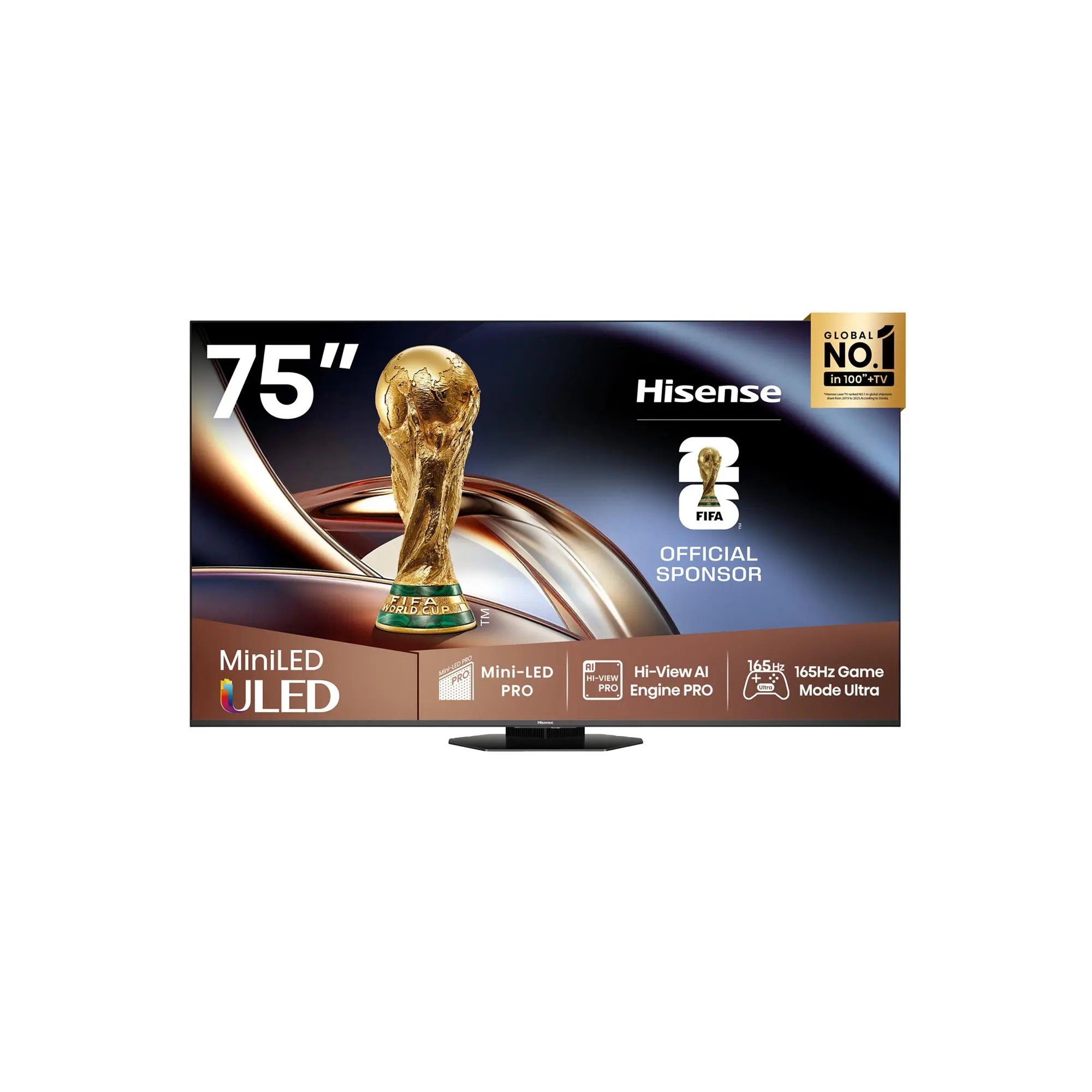 Hisense TV ULED 75 Inch U8Q 4K Smart Mini-LED 165Hz VRR Gaming TV Hisense TV ULED 75 Inch U8Q 4K Smart Mini-LED 165Hz VRR Gaming TV