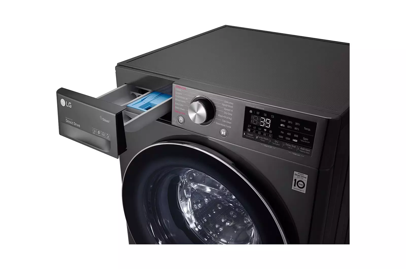 LG Front Load Wash & Dry 9/5KG (F2V5FGPYJE) Washing Machine LG Front Load Wash & Dry 9/5KG (F2V5FGPYJE) Washing Machine