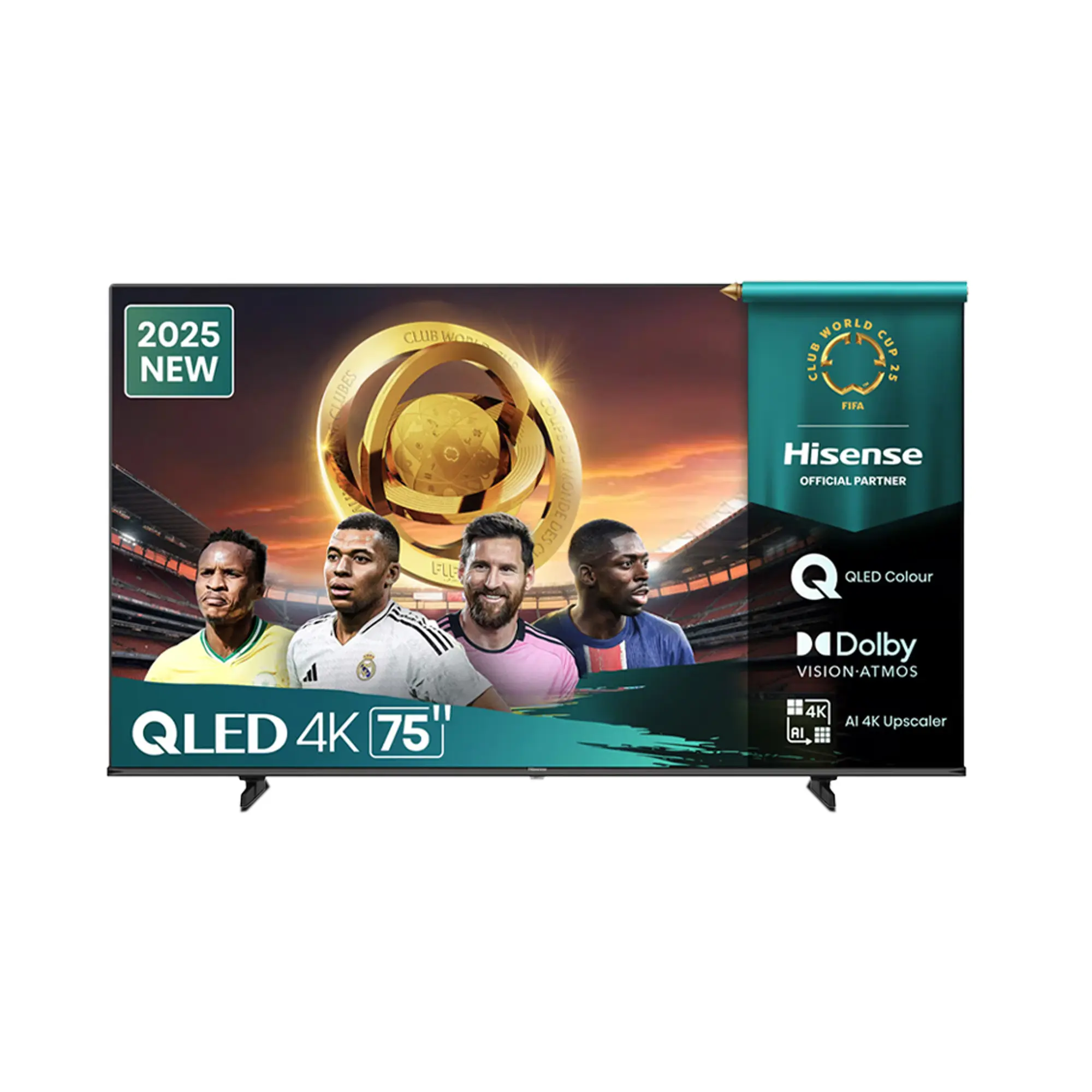 Hisense TV QLED 75 Inch Q6Q 4K Smart Hisense TV QLED 75 Inch Q6Q 4K Smart