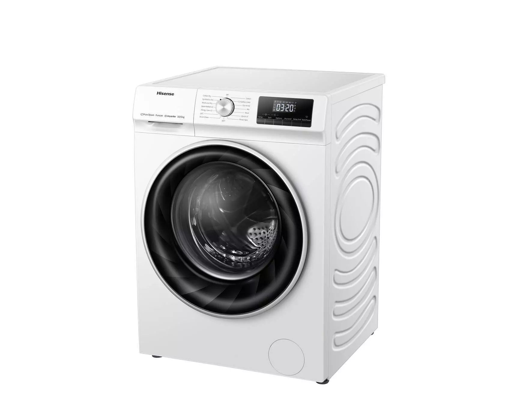 Hisense Front Load Wash & Dry 10/6KG (WDQY1014T) Washing Machine