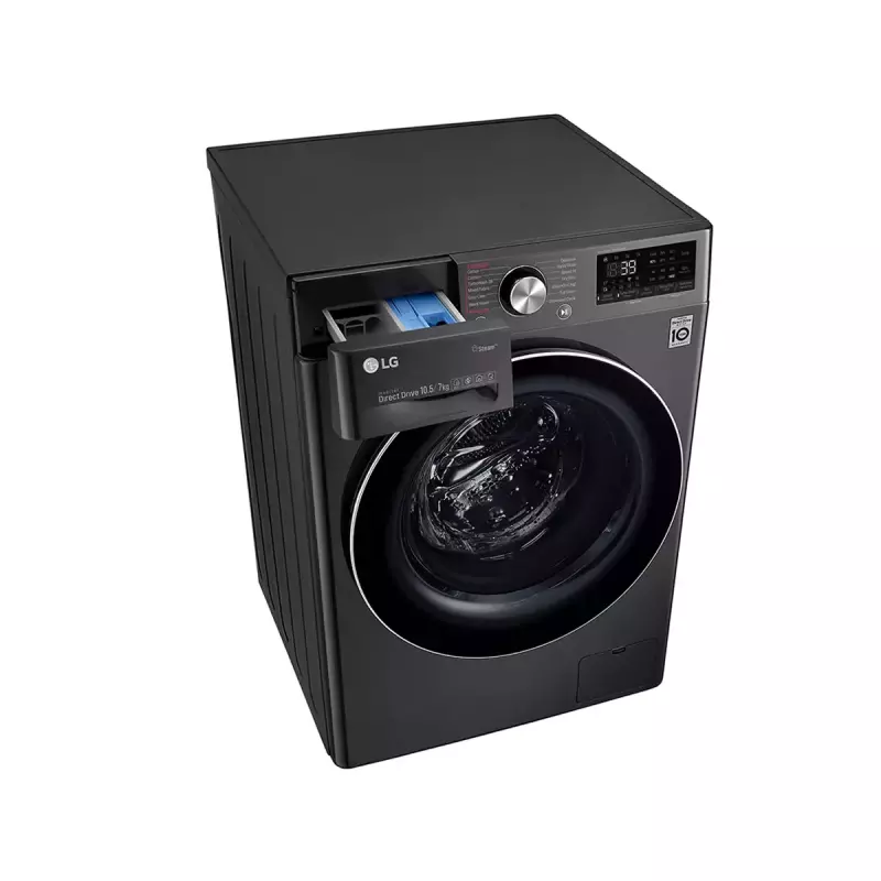 LG Front Load Wash & Dry 10.5/7KG (F4V5RGPYJE) Washing Machine