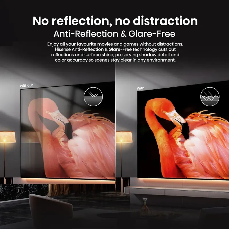 Hisense TV ULED 65 Inch UR8S 4K Smart RGB Mini-LED TV