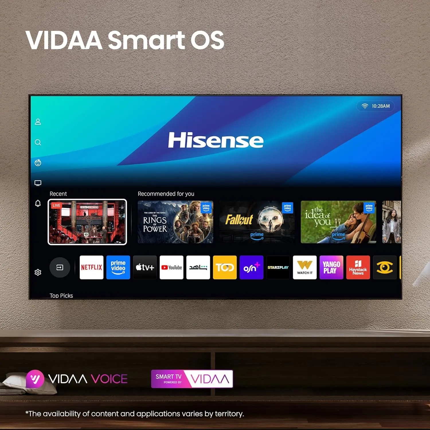Hisense TV ULED 116 Inch UX 4K Smart RGB-MiniLED TV Hisense TV ULED 116 Inch UX 4K Smart RGB-MiniLED TV