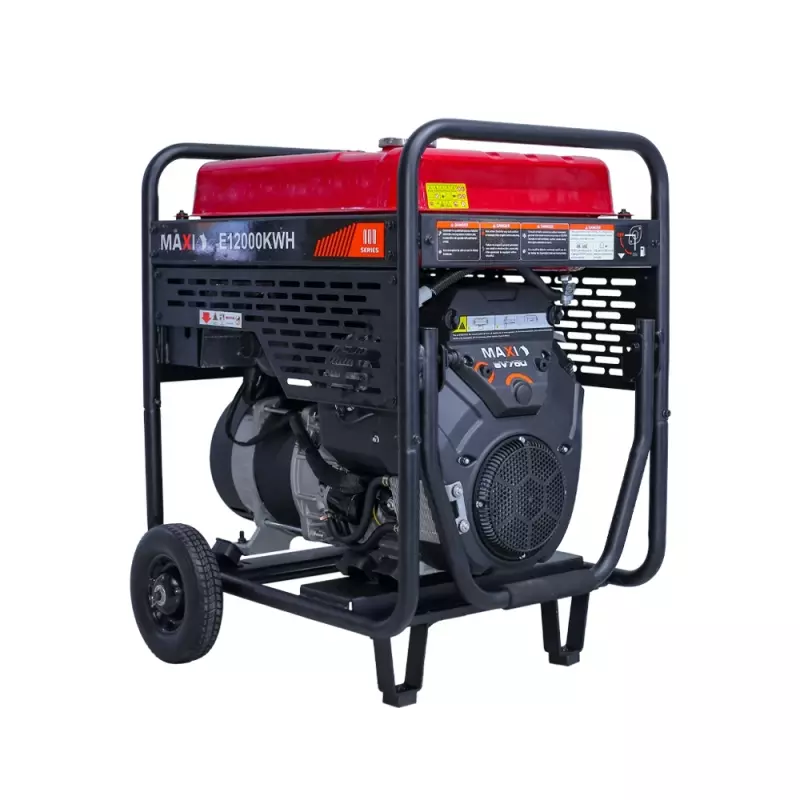 Maxi Generator 15kVa | 12kW | with Key & Wheels (E12000KWH)