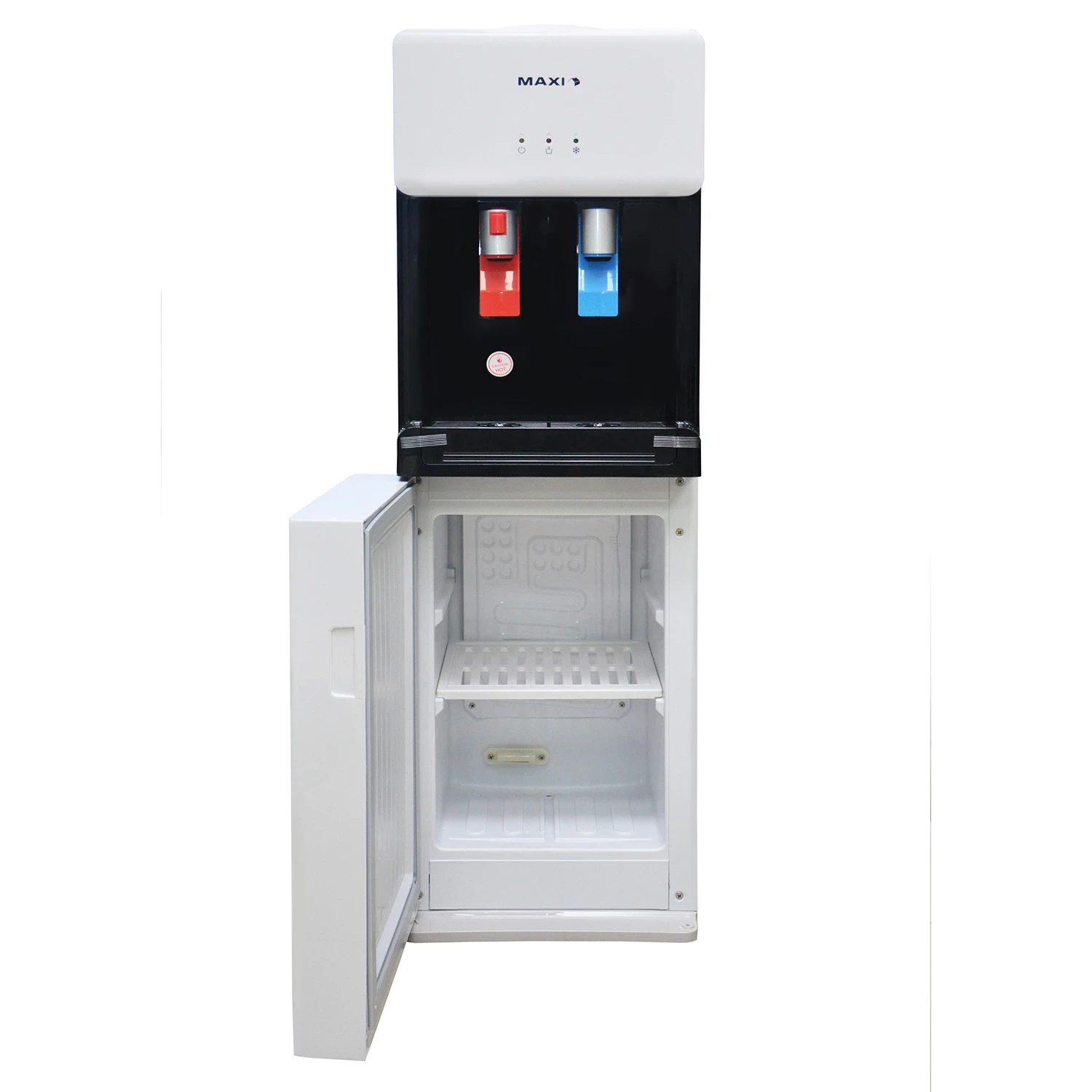 Maxi Water Dispenser with Bottom Fridge (1675S-B) 2-Faucets Maxi Water Dispenser with Bottom Fridge (1675S-B) 2-Faucets