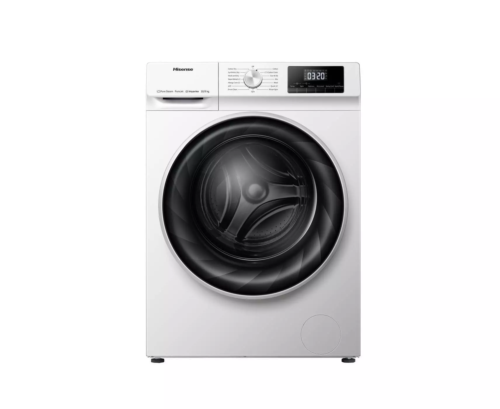 Hisense Front Load Wash & Dry 10/6KG (WDQY1014T) Washing Machine Hisense Front Load Wash & Dry 10/6KG (WDQY1014T) Washing Machine