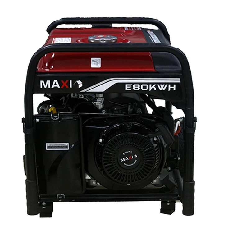 Maxi Generator 10kVa | 8.0kW | with Key & Wheels (E80KWH)