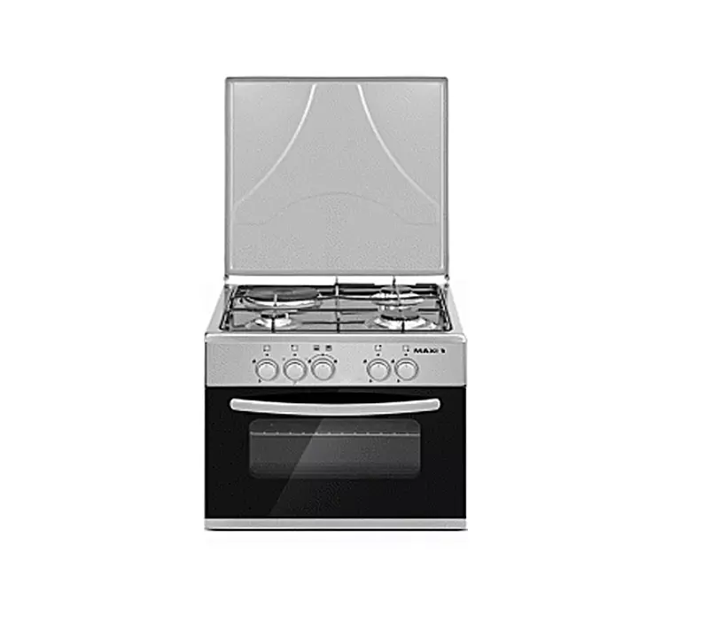 Maxi Gas Cooker 50x50 CM (3+1) Burners Inox Maxi Gas Cooker 50x50 CM (3+1) Burners Inox
