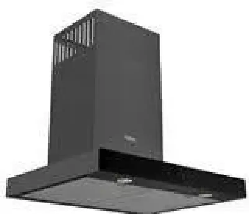 Maxi Hood 90cm T-Type (D011BL) Black Glass