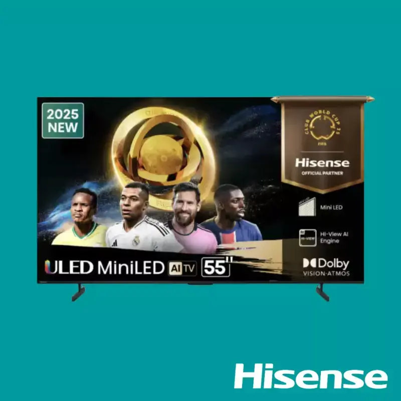 Hisense TV ULED 55 Inch U6Q 4K Smart Mini LED Hisense TV ULED 55 Inch U6Q 4K Smart Mini LED