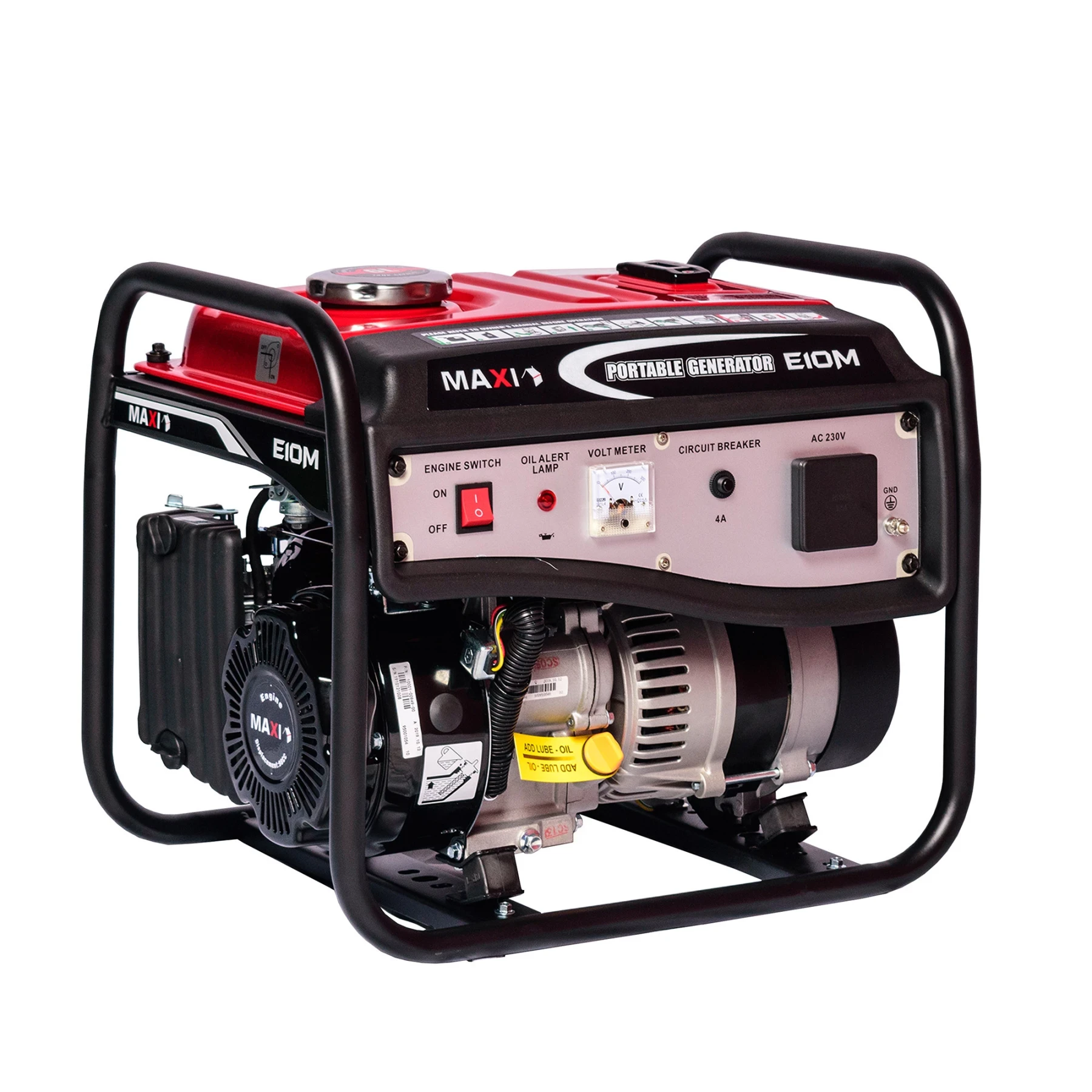 Maxi Generator 1.25kVa | 1.0kW | Manual (E10M) Maxi Generator 1.25kVa | 1.0kW | Manual (E10M)