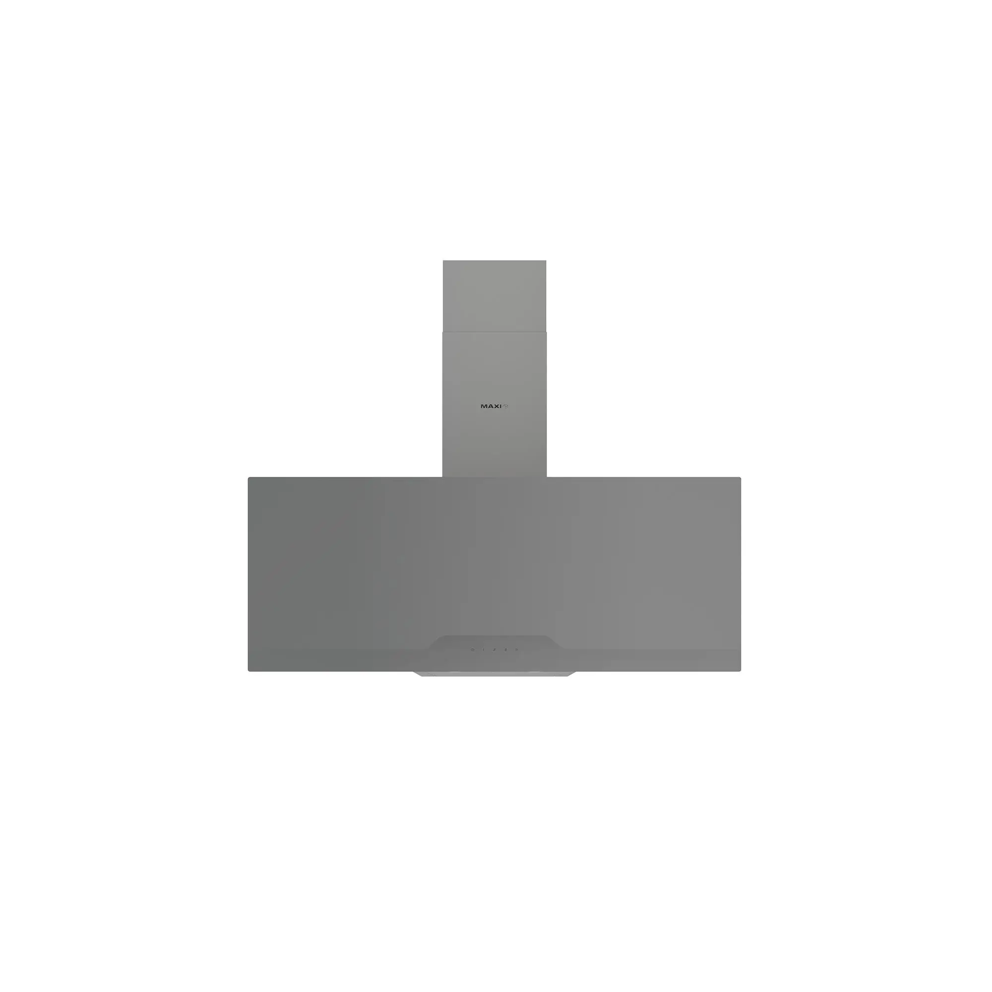 Maxi Hood 90cm Angled Curved (0029GR) Grey Glass Maxi Hood 90cm Angled Curved (0029GR) Grey Glass