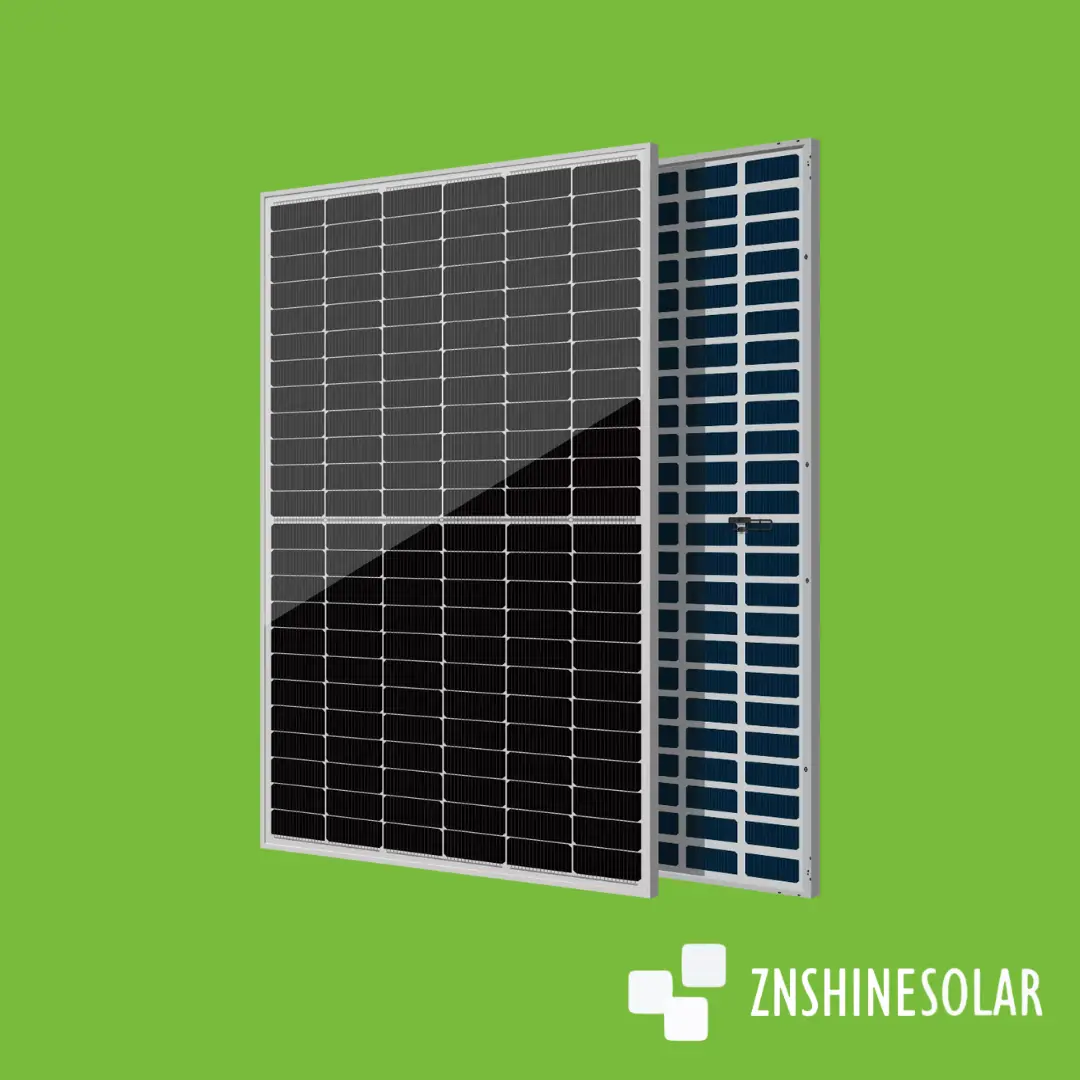 ZN 590W Bifacial  N-Type Solar Panel