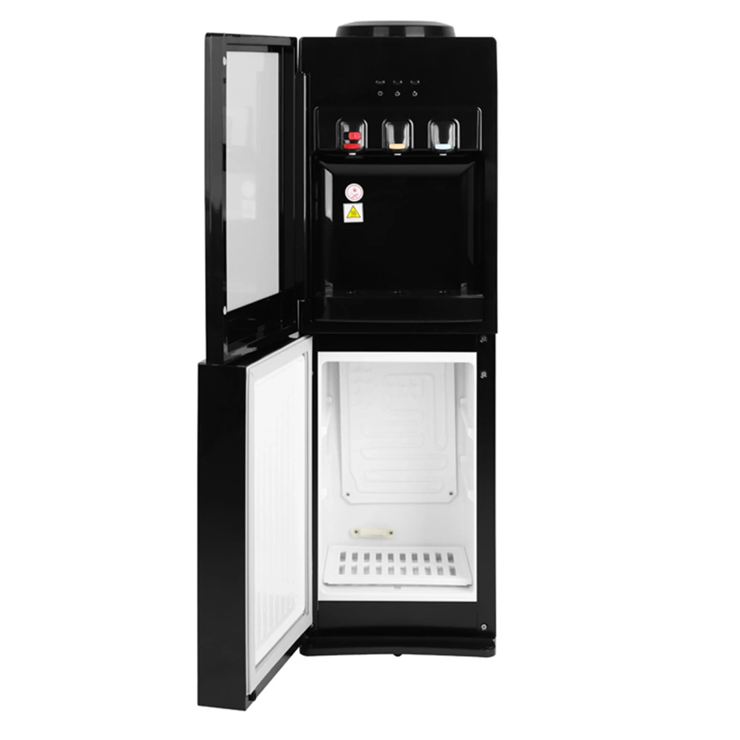 Maxi Water Dispenser with Bottom Fridge (1836S-B) 3-Faucets Maxi Water Dispenser with Bottom Fridge (1836S-B) 3-Faucets