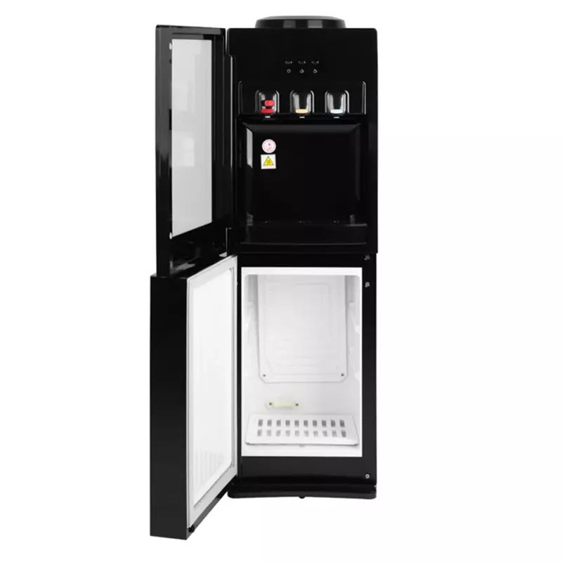 Maxi Water Dispenser with Bottom Fridge (1836S-B) 3-Faucets