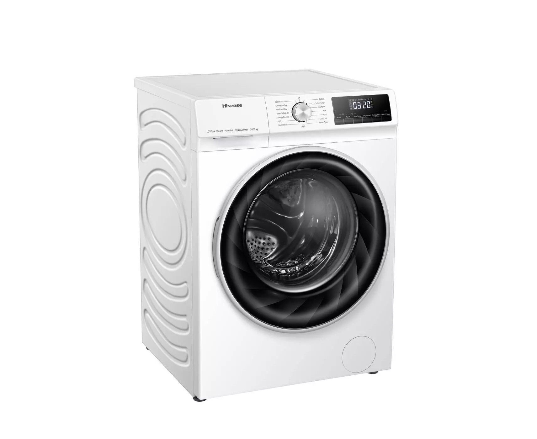 Hisense Front Load Wash & Dry 10/6KG (WDQY1014T) Washing Machine Hisense Front Load Wash & Dry 10/6KG (WDQY1014T) Washing Machine