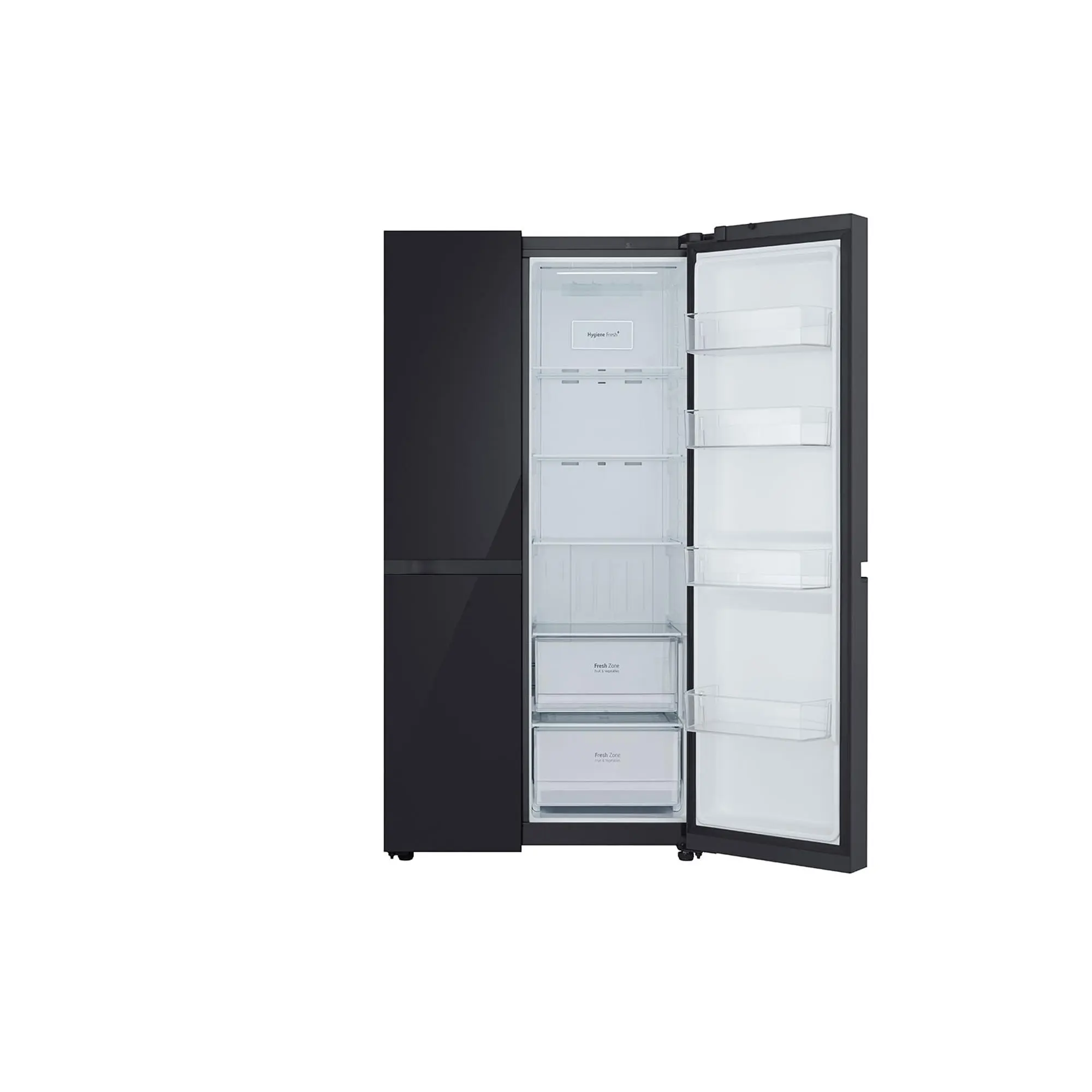 LG SxS Refrigerator 655L (GC-B257KGHW) Black Mirror LG SxS Refrigerator 655L (GC-B257KGHW) Black Mirror